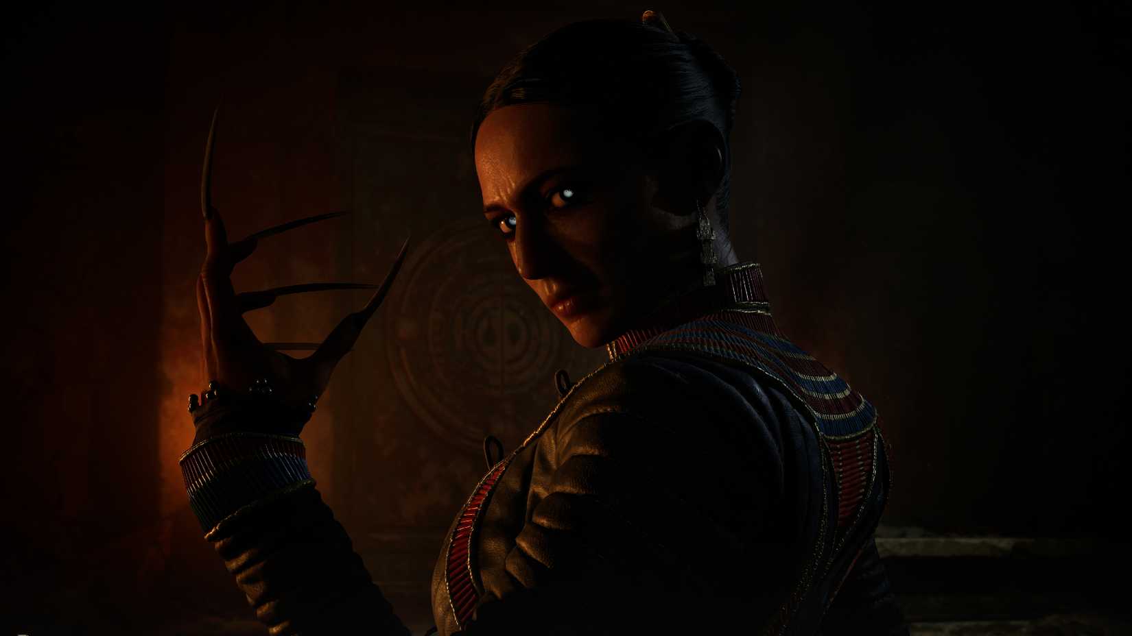 The Blood of Dawnwalker official screenshot cropped character staring into focus