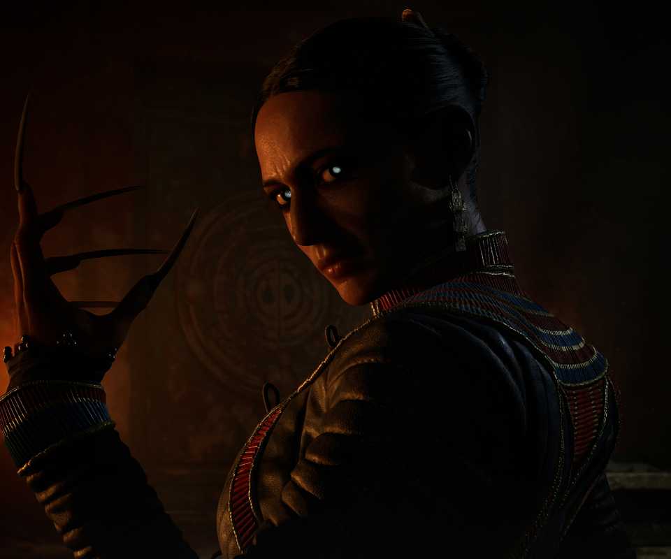 The Blood of Dawnwalker official screenshot cropped character staring into focus