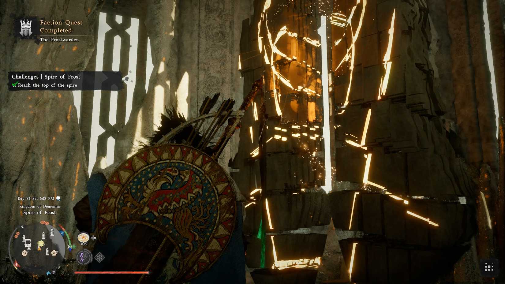 The Frostwarden Quest Complete Crimson Desert