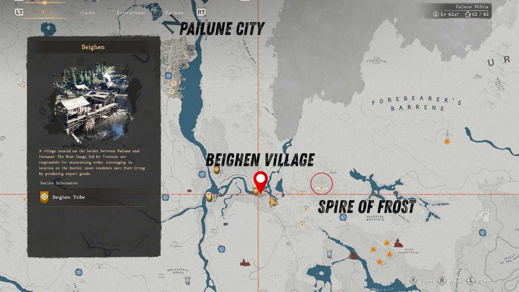 The Frostwarden Quest Location Crimson Desert