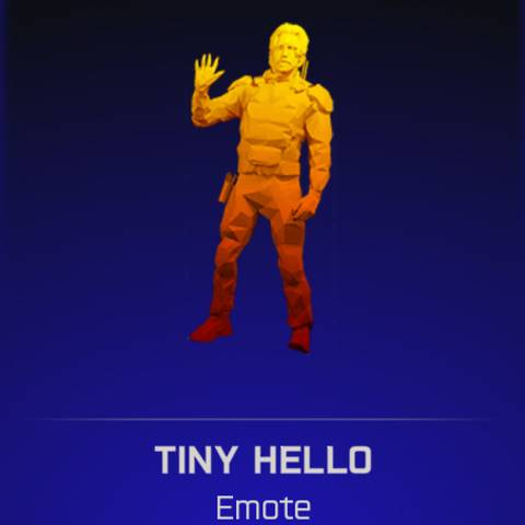 Tiny Hello Emote