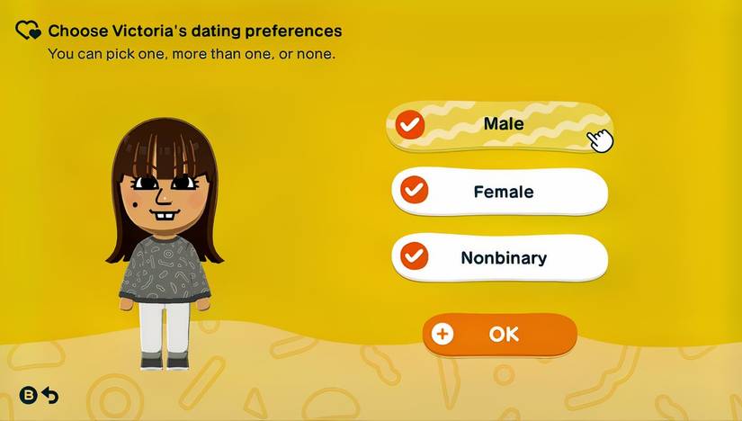 Tomodachi Life Dating preferences that make your dreams come true