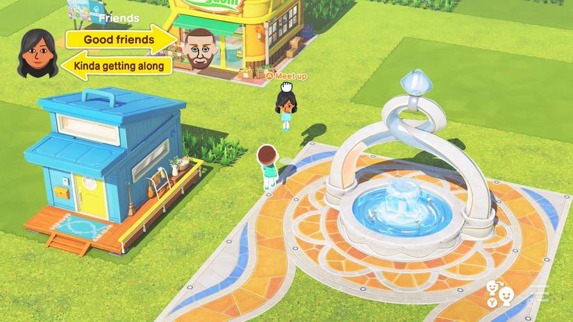 miis interacting conversation tomodachi life living the dream friendship building