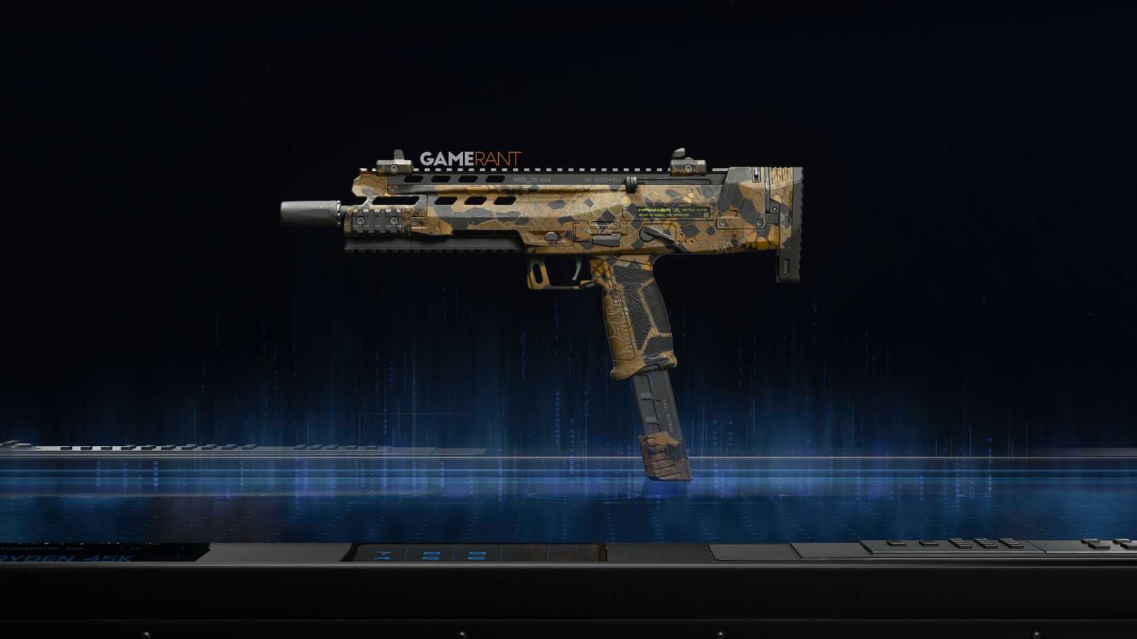 Topaz Snake Camo preview on the VST - Black Ops 7