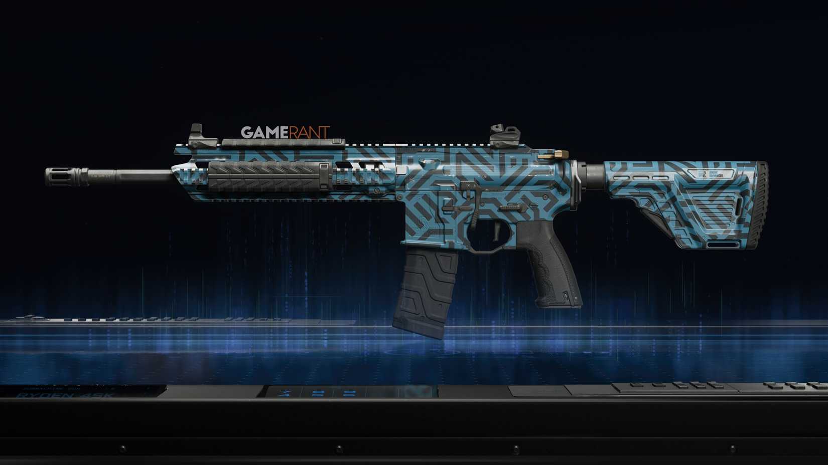 Trace Camo Preview on the MK35 ISR - Black Ops 7