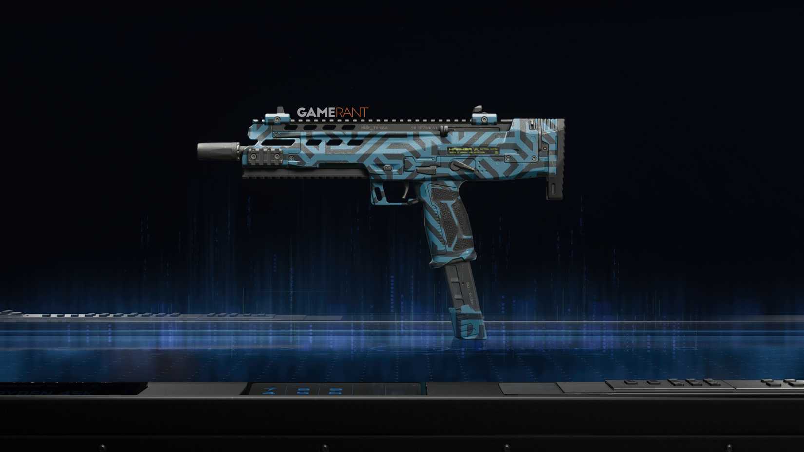 Trace Camo preview on the VST - Black Ops 7