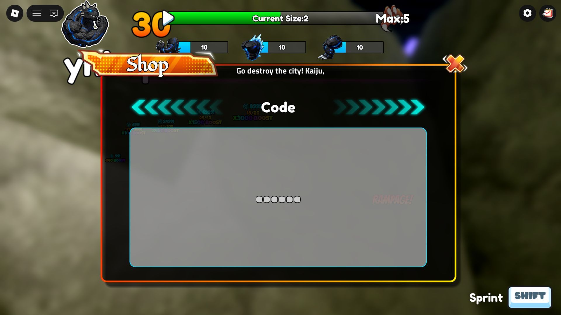 Roblox Train Kaiju To Destroy Codes Train Kaiju To Destroy Codes 4 