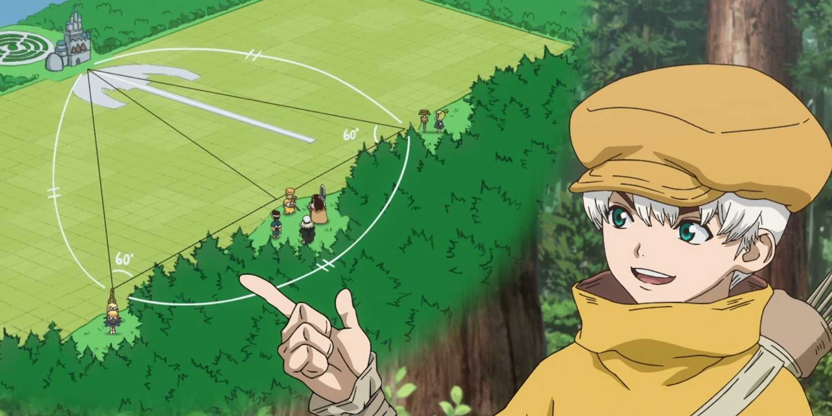 Ukyo och diagrammet bakom honom.