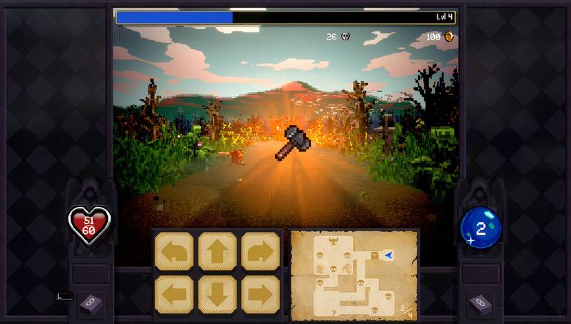 Map of Vampire Crawlers