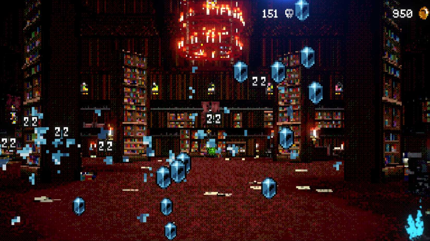 UI explained for fighting vampire crawlers