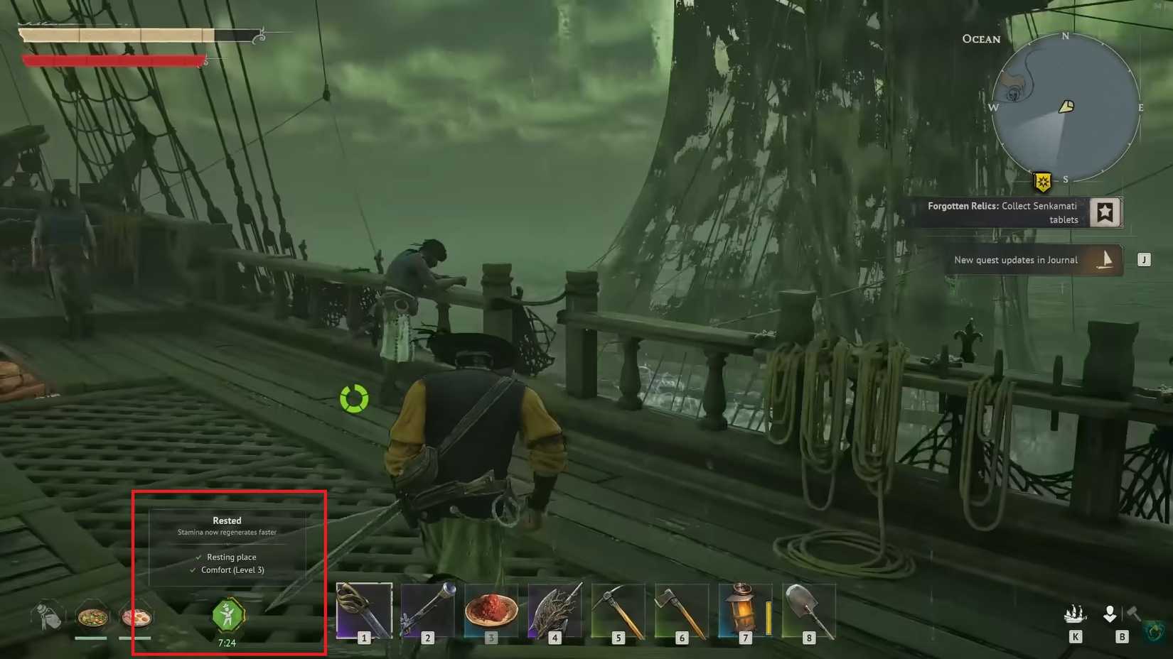 windrose-comfort-level-ship