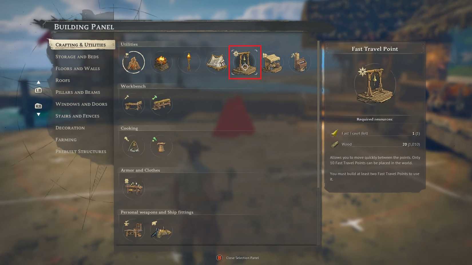 windrose-fast-travel-point-craft-menu