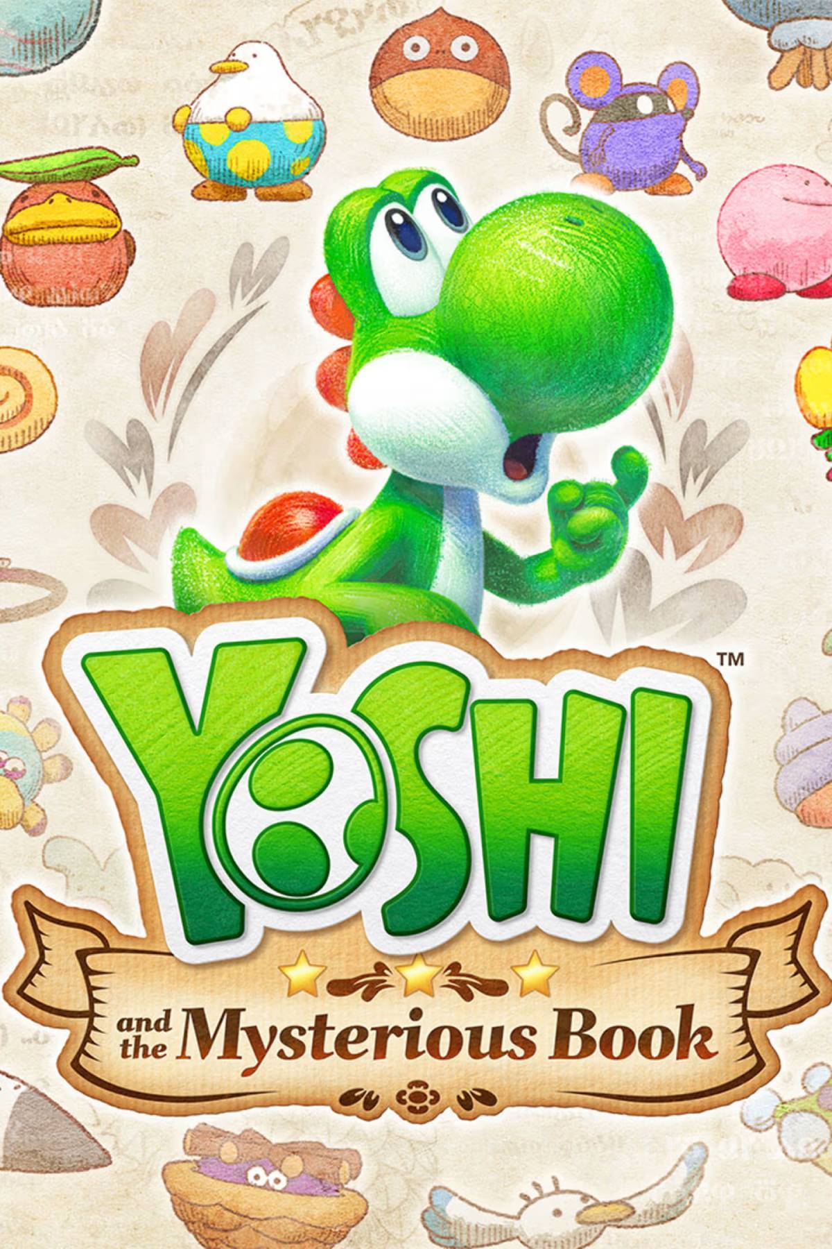 Yoshi and the Mysterious Book Tag Page Cover Art
