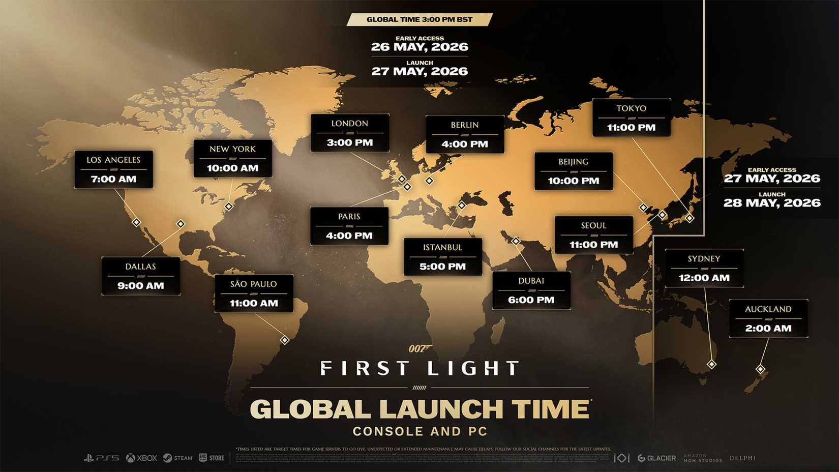 007 First Light Global Release Time Official
