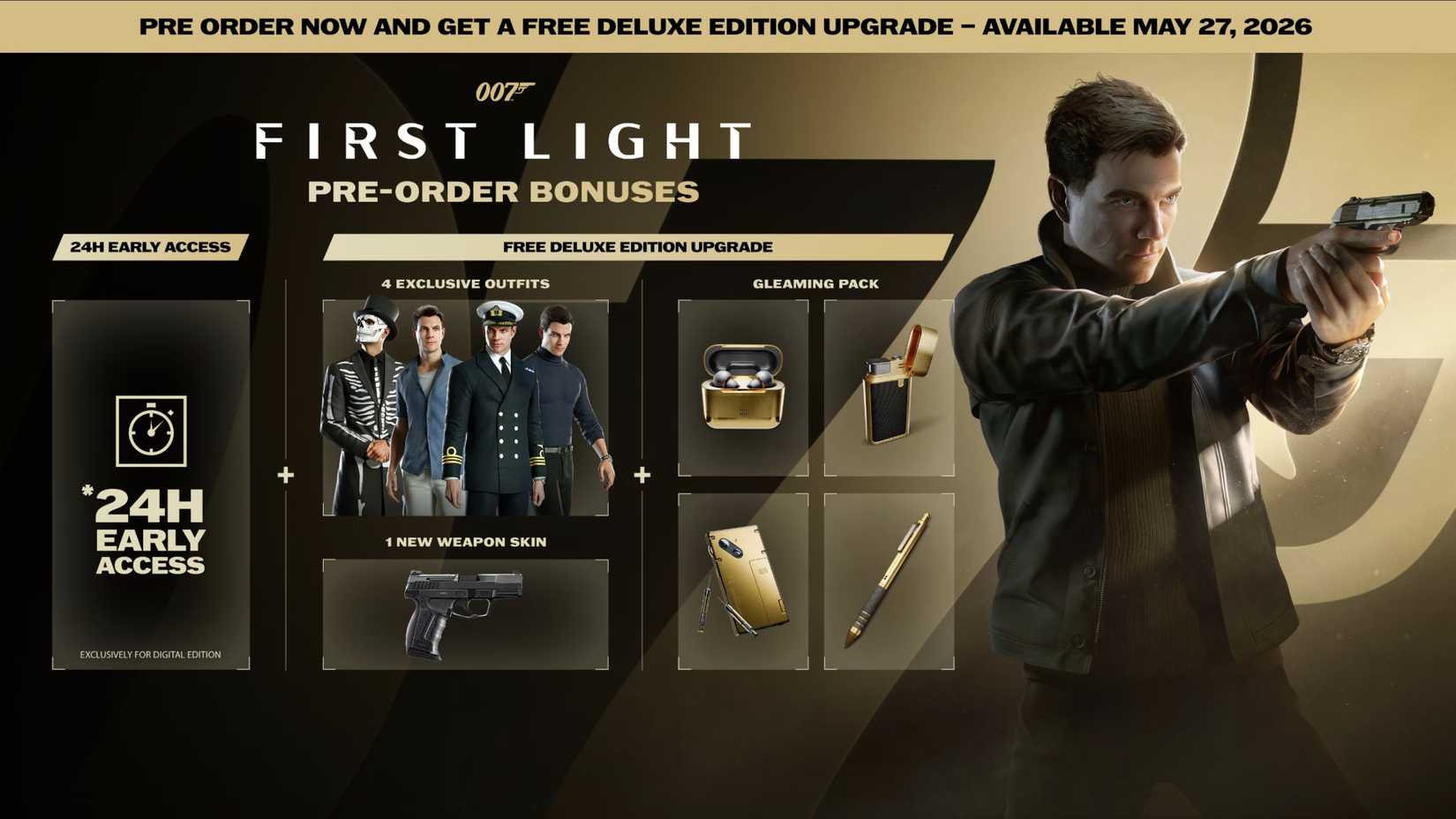 007 First Light Pre-Order Deluxe Bonus