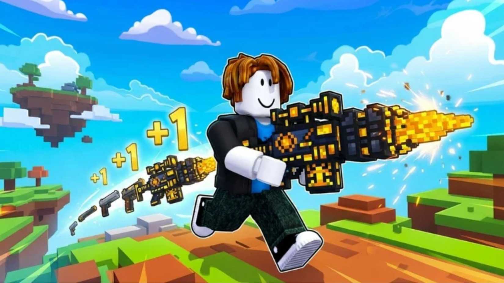 +1 Gun Evolution character