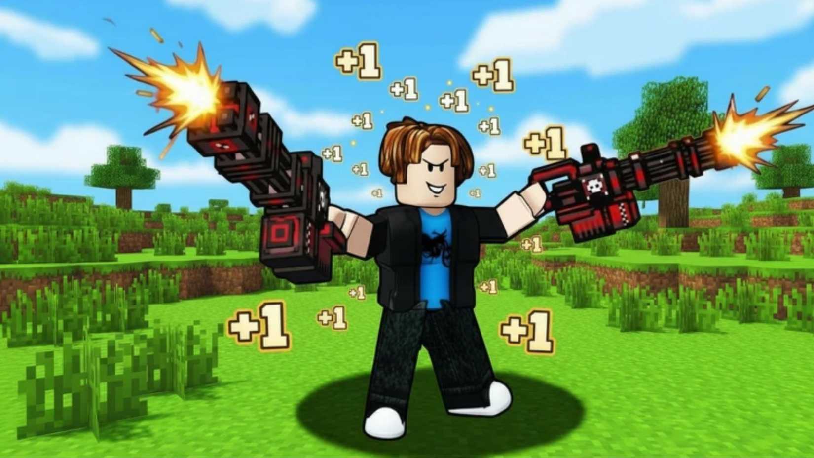+1 Gun Evolution character