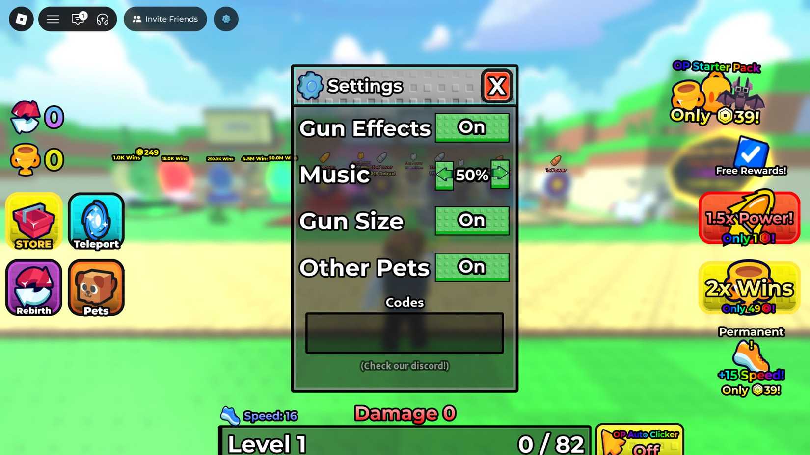 +1 Gun Evolution code card