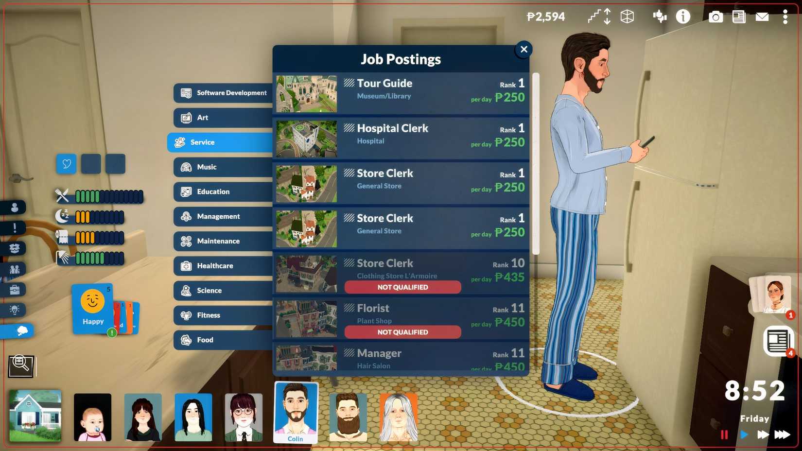 paralives job postings via phone 