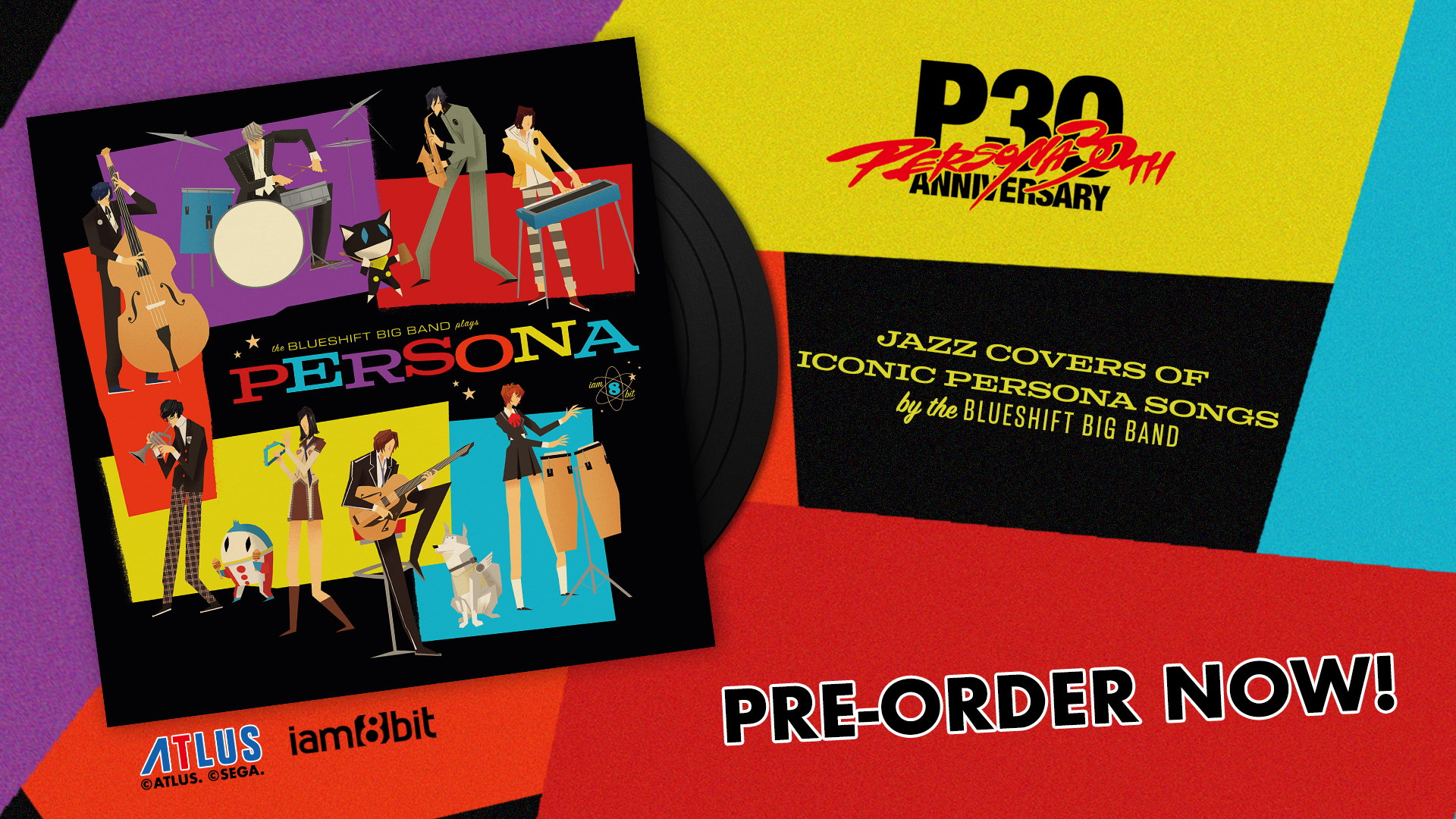 Capa da edição em vinil de 180 gramas do álbum de jazz de 30 anos de Persona.