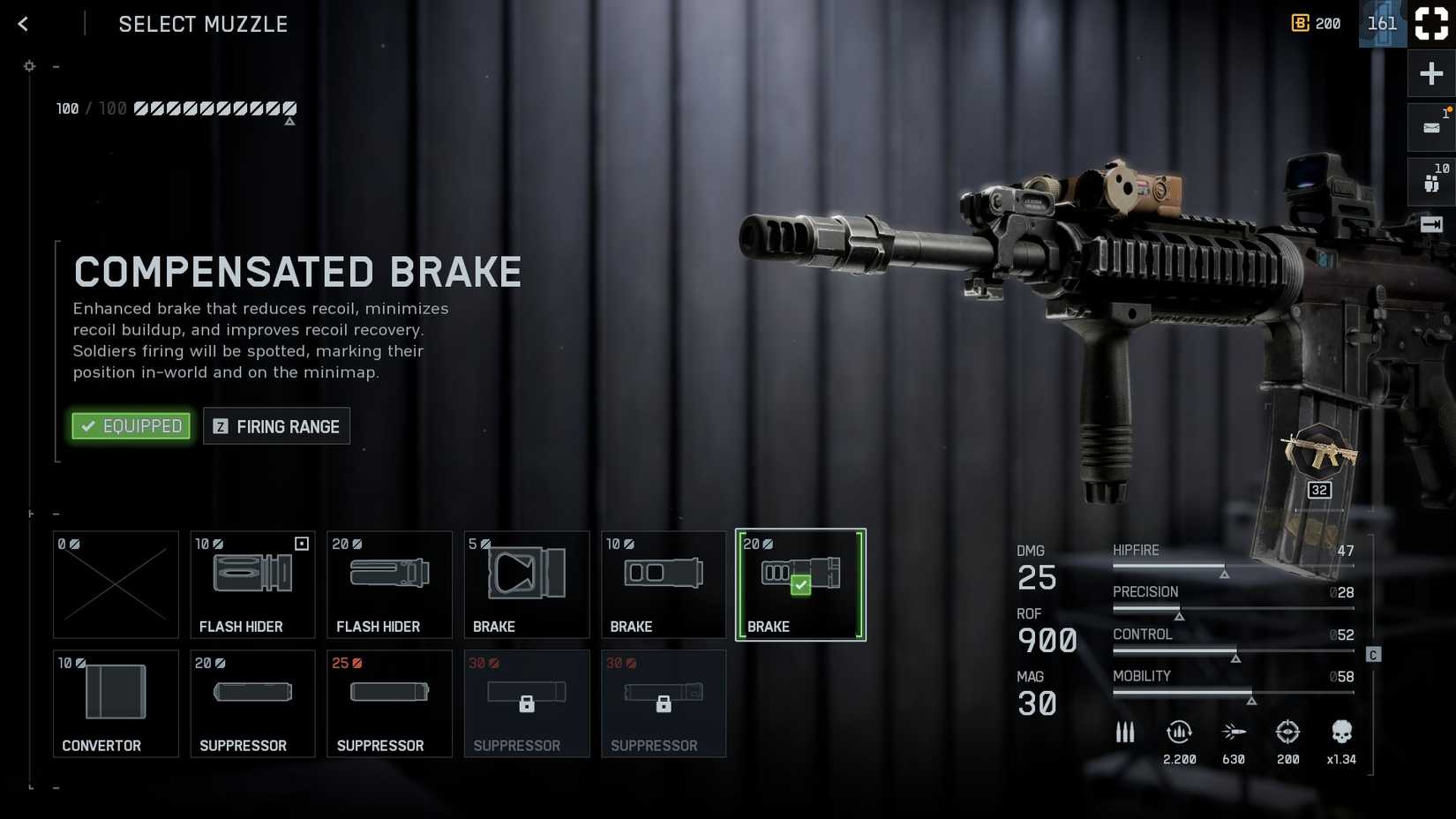 BF6 Compensatory Brake Description
