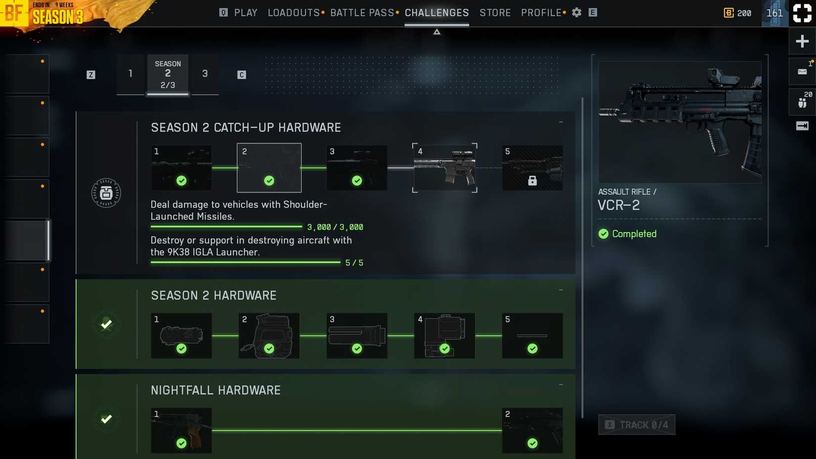 BF6 VCR-2 Unlock Challenge