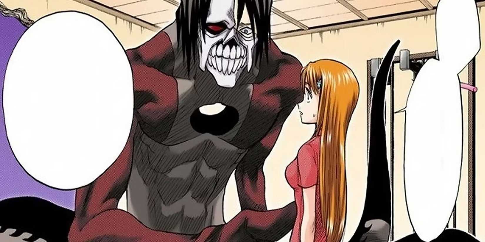 acidwire faces orihime inoue in the house.