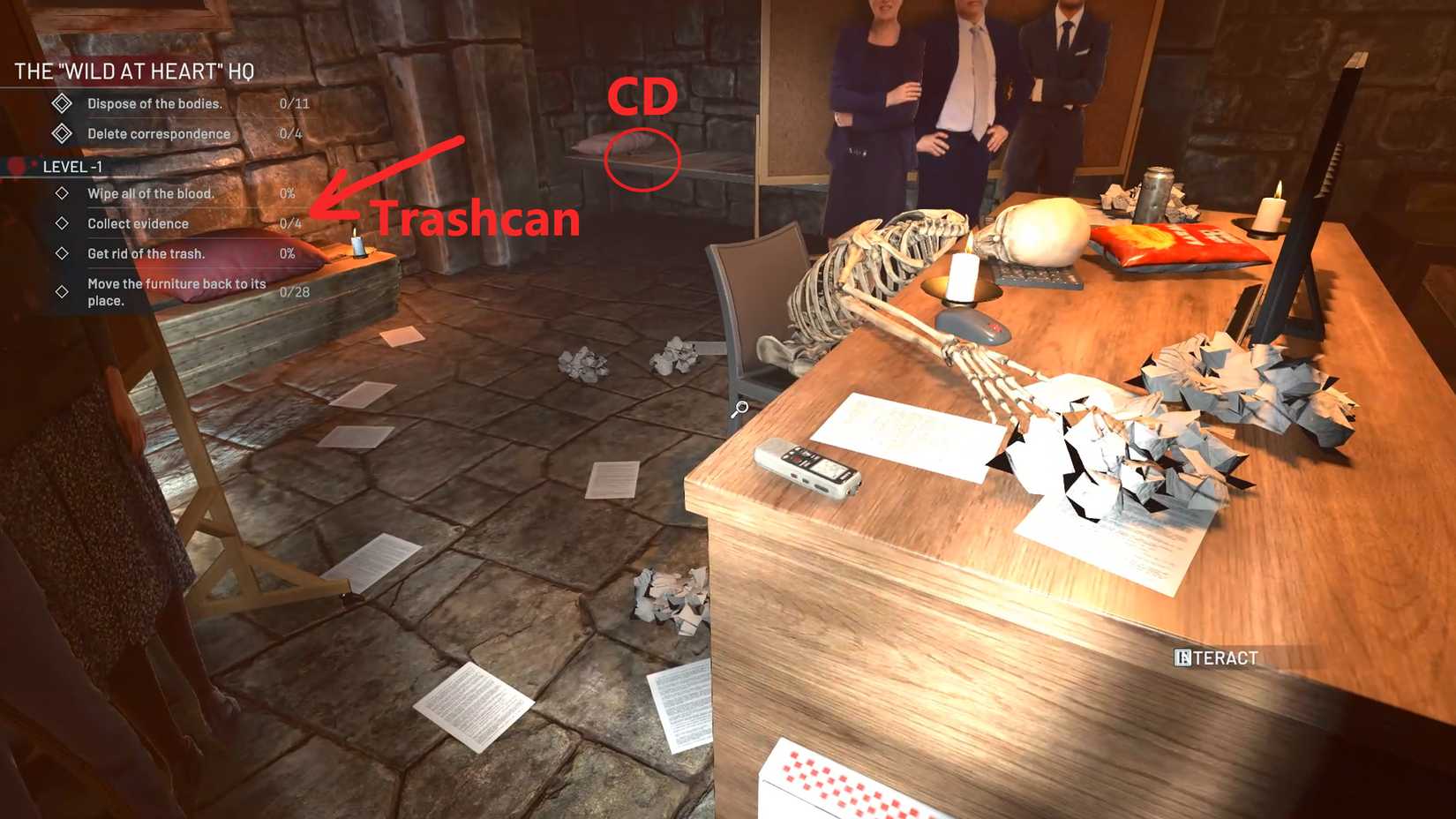 all cds and secrets in development hell 6 in crime scene cleaner