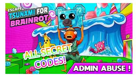 All Escape Tsunami For The Brainrots Cheats in Fortnite
