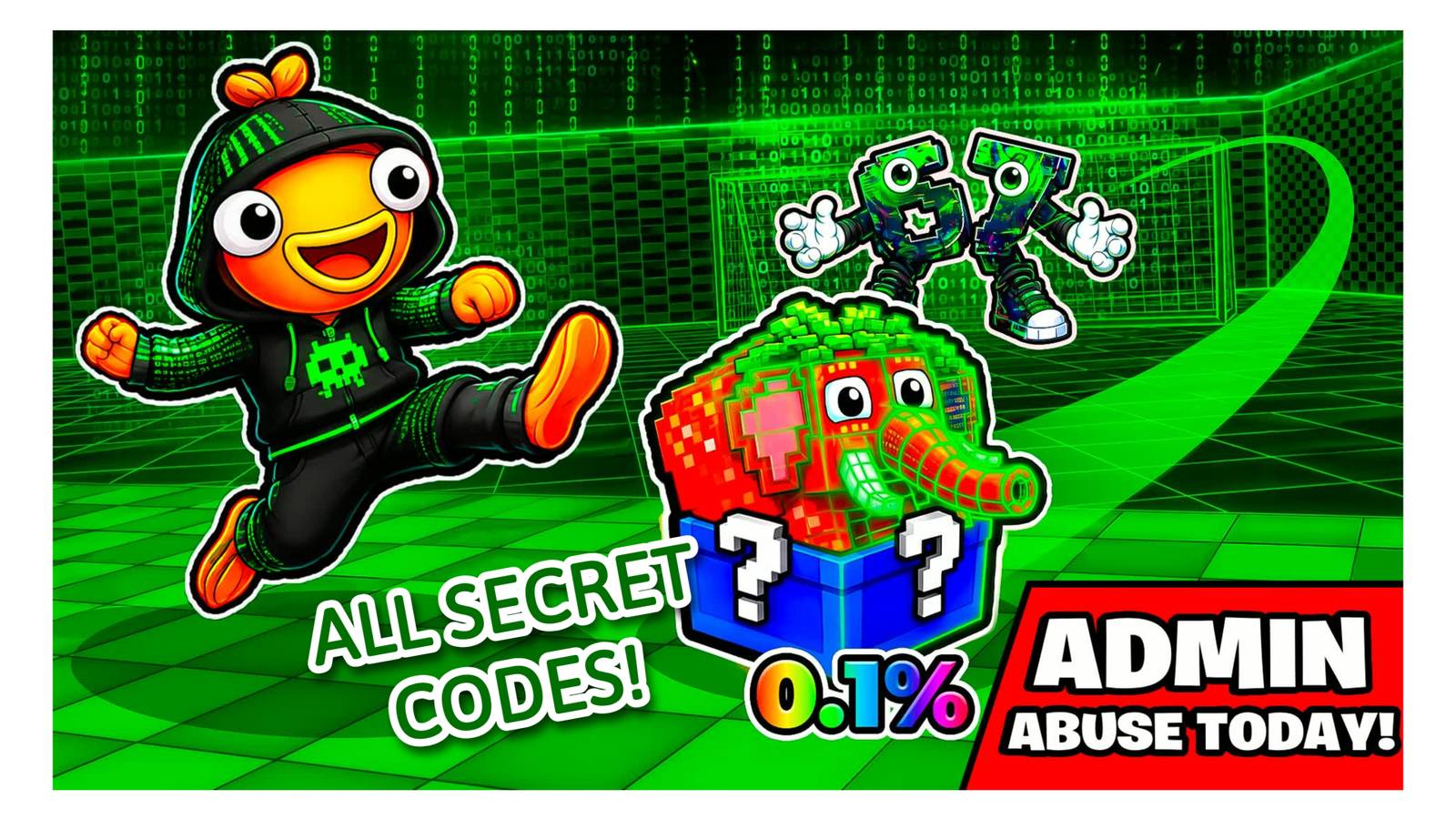 All Kick a Lucky Rot Codes in Fortnite
