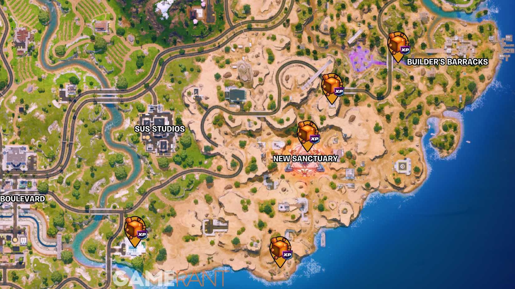 All New Sanctuary Chaos Cube Locations