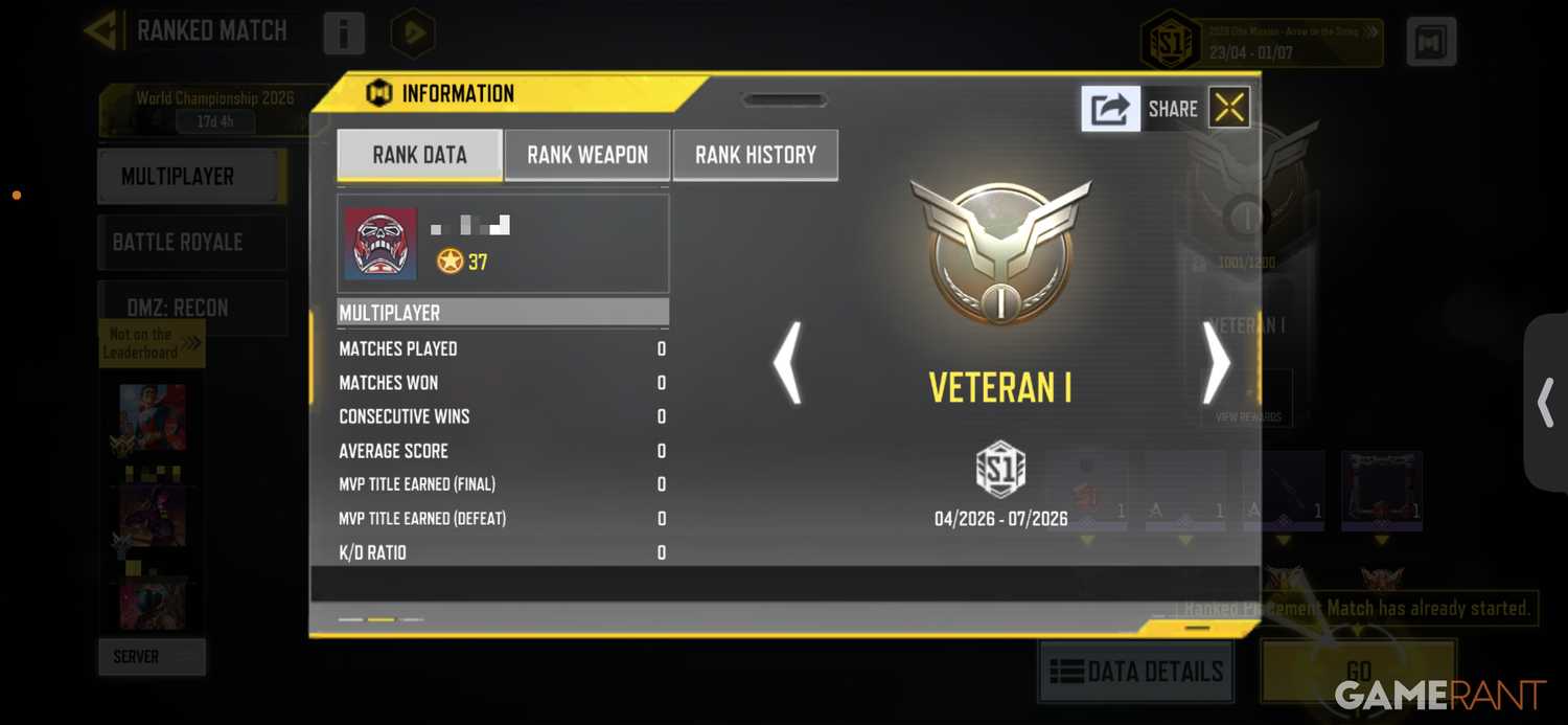 Codm Ranks Requirements All Call of Duty Mobile Rank Requirements