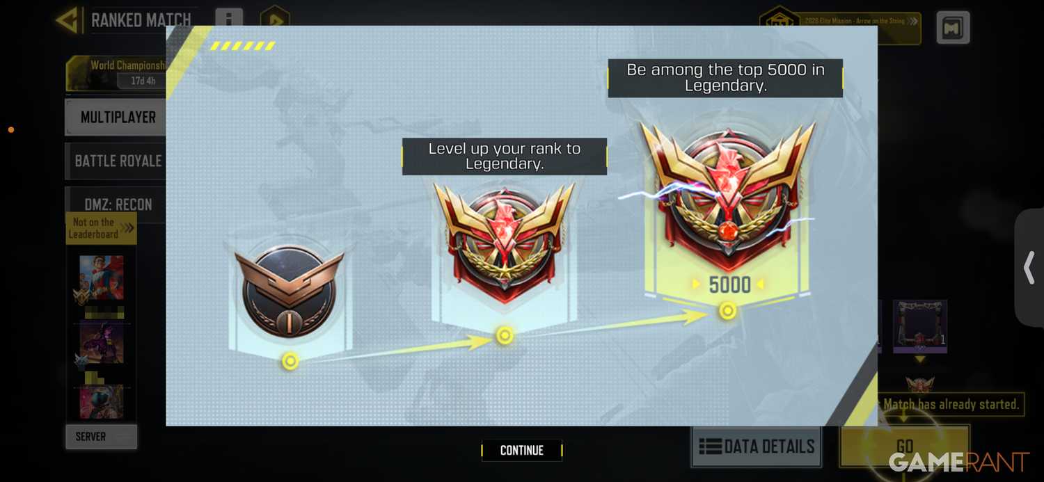 Cod Rranks All Call of Duty Mobile Rank Requirements