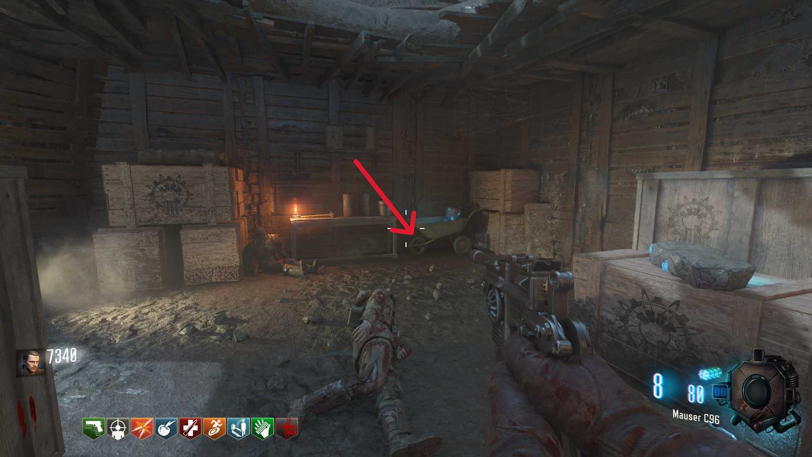 All Zombie Shield Part #1 locations in Origins