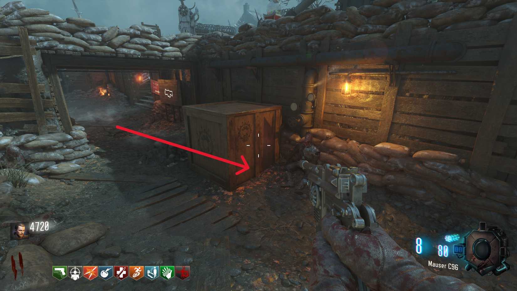 All Zombie Shield Part #2 locations in Origins