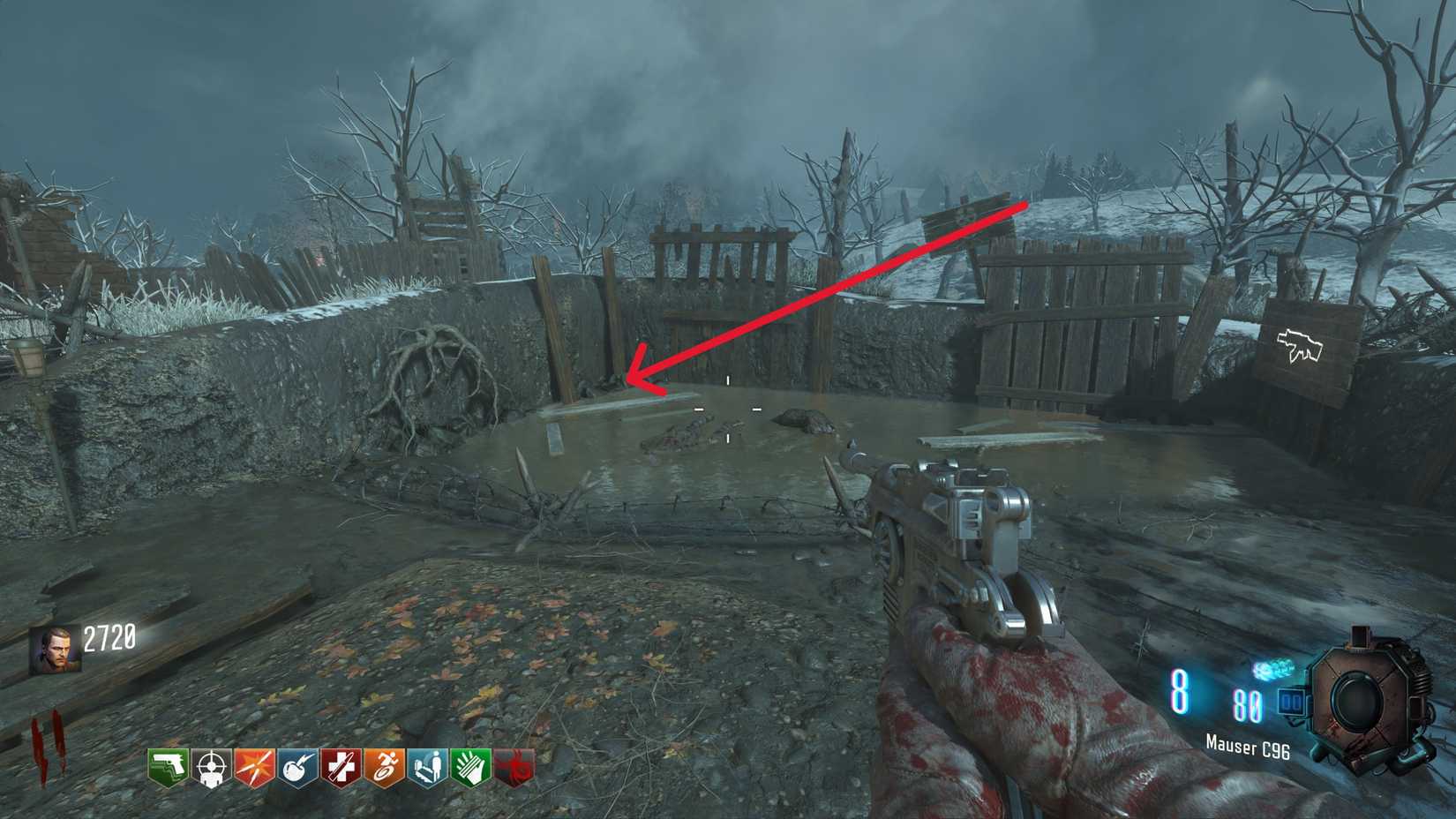 All Zombie Shield Part #3 locations in Origins (3)