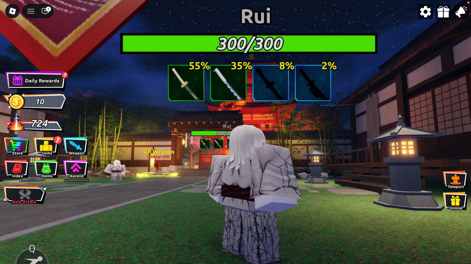 Anime Slayer - Rui