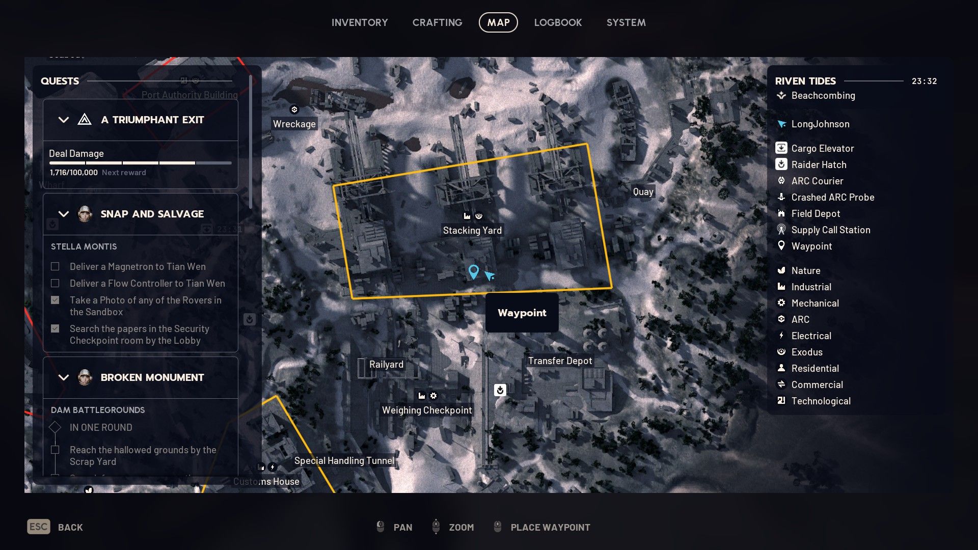 Riven Tides Crane House Keycard Location & Loot