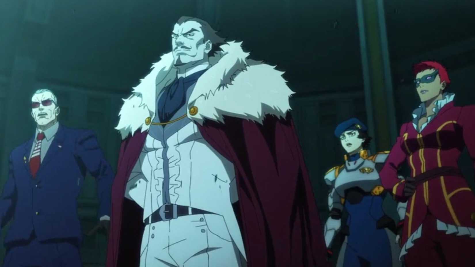 Arius and Darkcom High Command in DMC Season 2