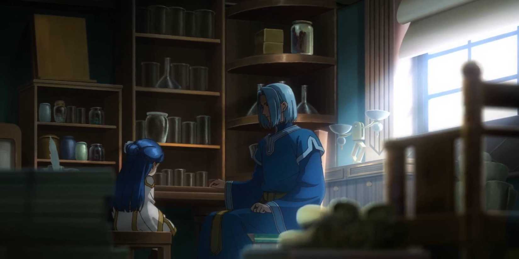 Ascendance of a Bookworm Adopted Daughter of an Archduke Ferdinand and Rozemyne Discussing the Concert Season 4 Episode 6
