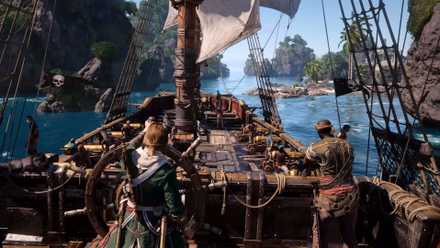 Ubisoft is revealing a new look at the ship mechanics in Assassin's Creed Black Flag Resynced, including new rope swing animations and more flexible combat options.