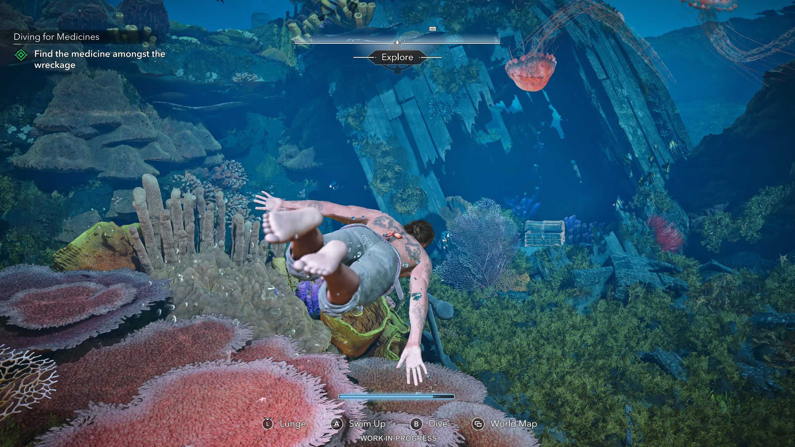 assassins creed black flag resynced - underwater traversal