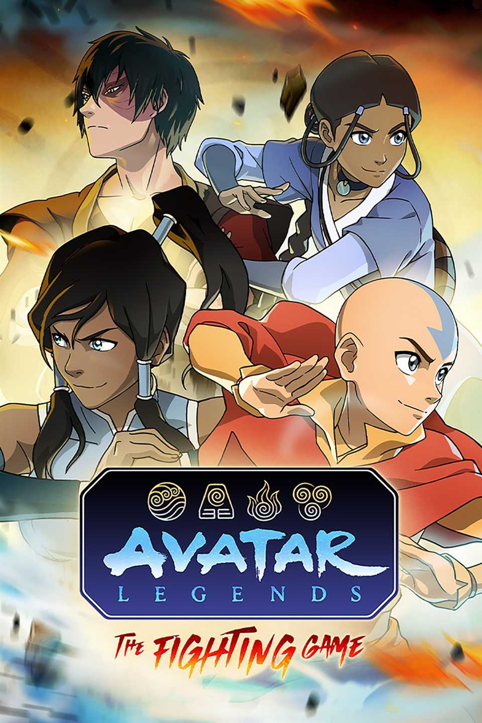 Avatar Legends The Fighting Game Tag Page Cover Art