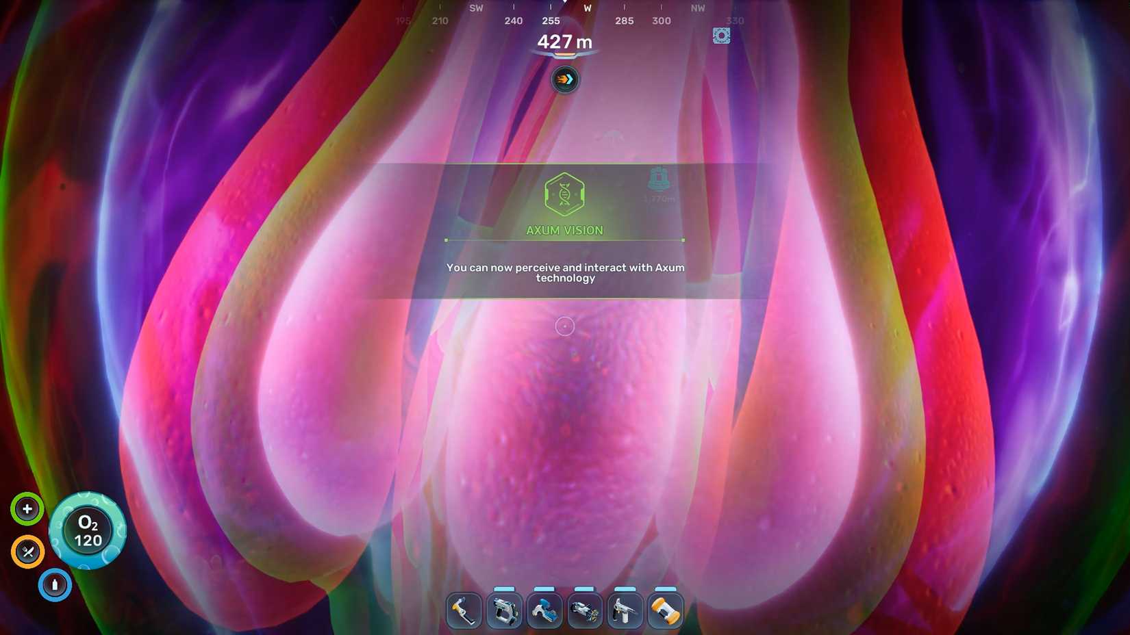 Axum Vision Adaptation 4-3 in Subnautica 2