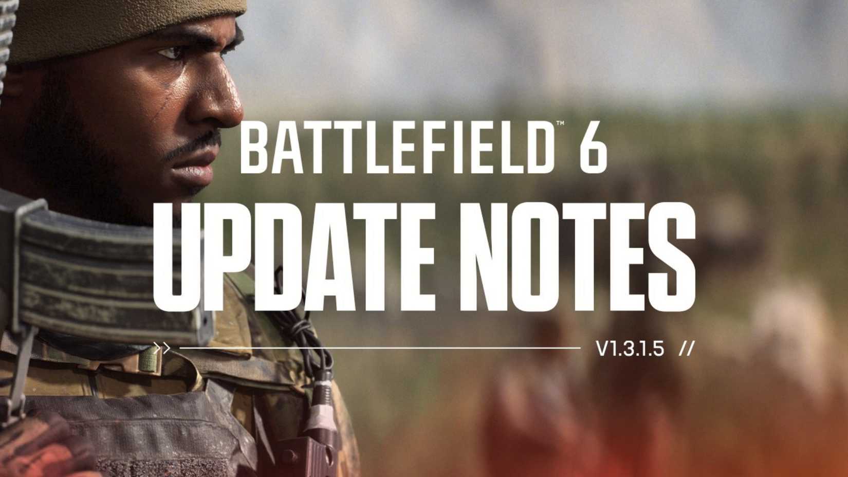 Battlefield 6 Update 1.3.1.5 image featuring quality of life and ui updates