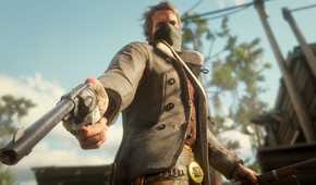 Rilis Baru Red Dead Redemption 2 Bikin Remaster Next-Gen Tidak Diperlukan 22 Arthur Morgan aiming pistol