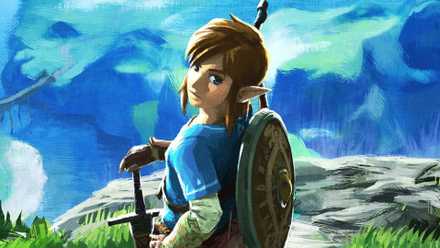 Link looked over his shoulder