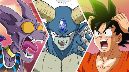 Beerus, Moro and Goku
