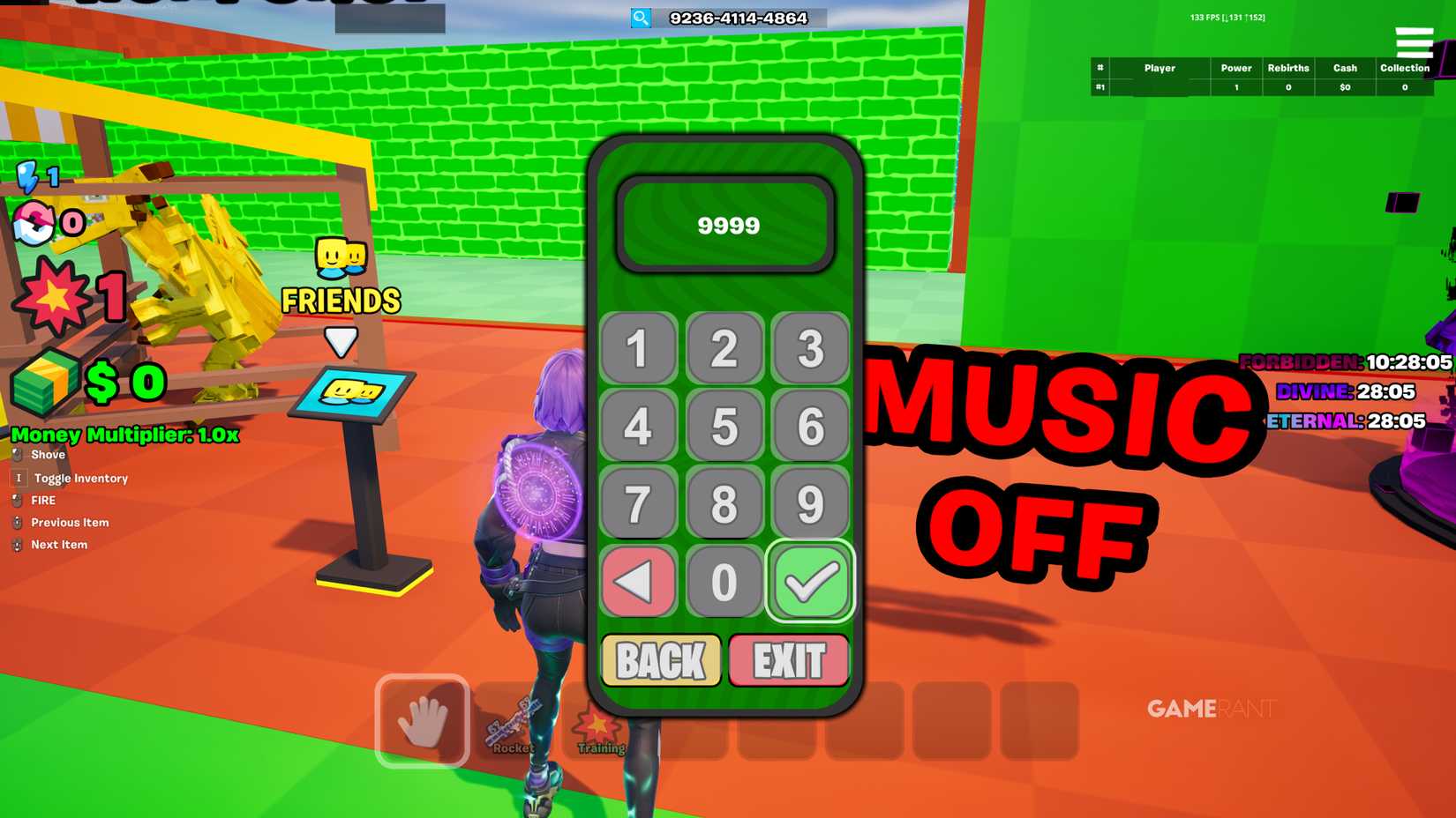 Bomb for Brainrots - Codes - Fortnite