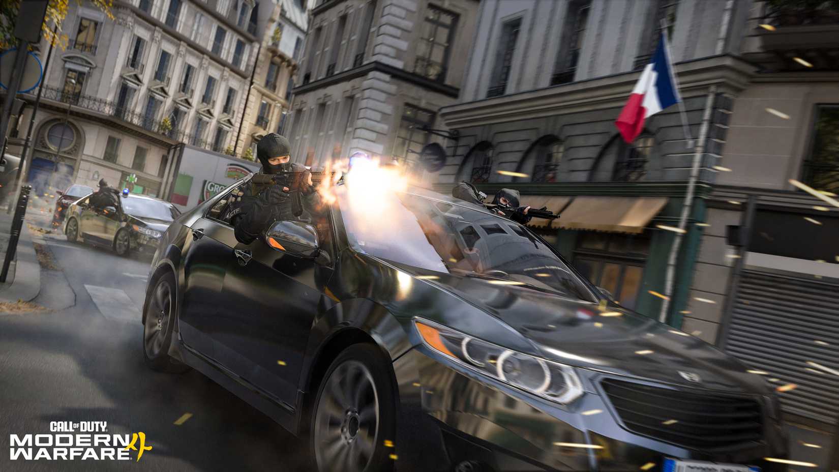 Call of Duty Modern Warfare 4 Campaign high speed car chase